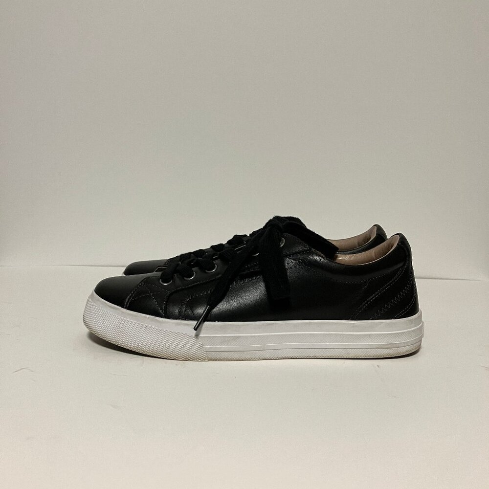Taos Plim Soul Lux Shoes, Size 8W (8 Wide), Women's, Leather, Black & White - Picture 3 of 15